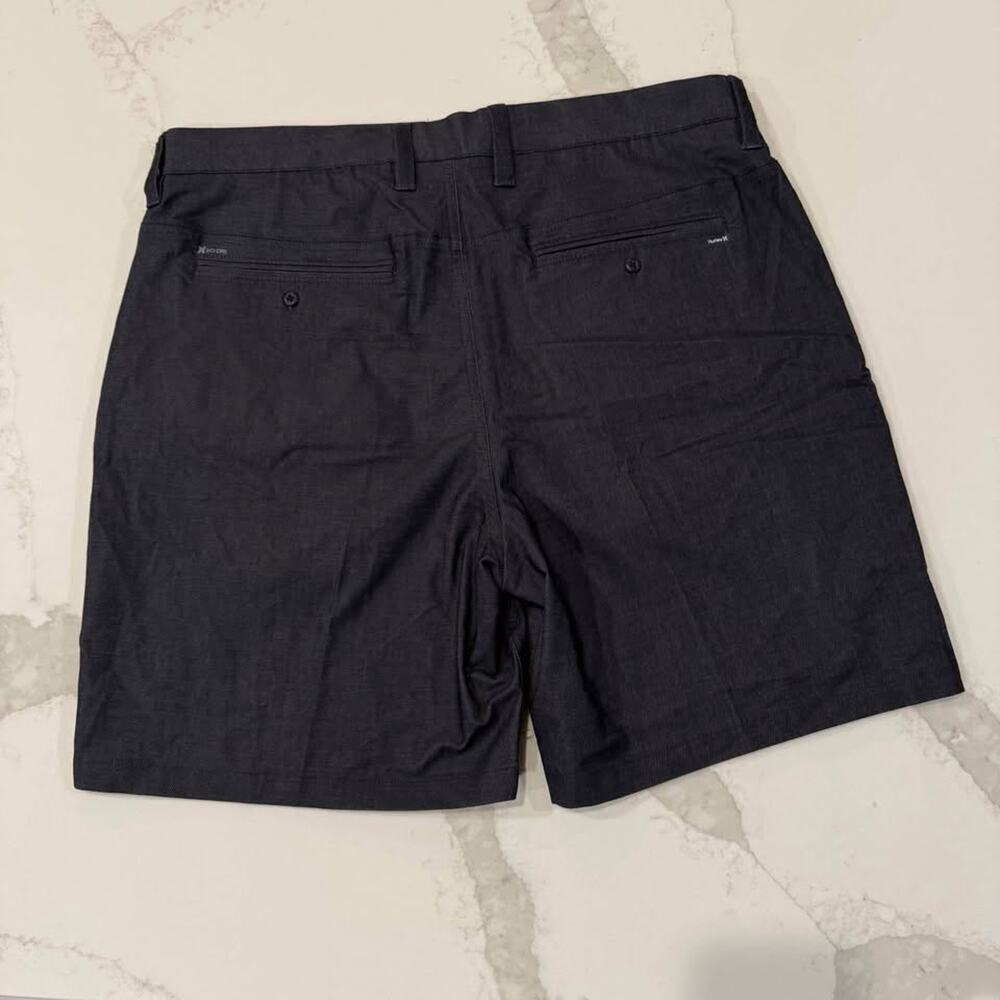 Hurley NWT H2O-Dri Cutback Chino Golf Shorts Men's 34 Charcoal Gray Performance - Picture 5 of 8